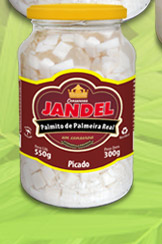 Palmito Palmeira Real Picado 300g