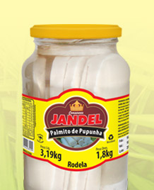 Palmito Pupunha Rodela 1800g